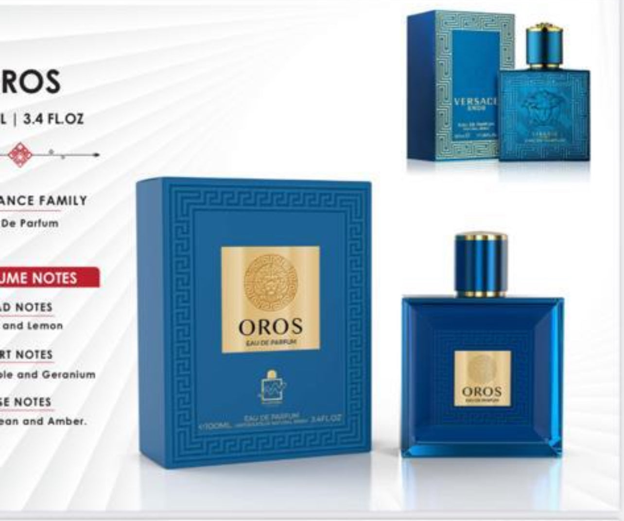 OROS
EAU DE PARFUM (Milestone) 100 ml 3.4 fl oz EAU