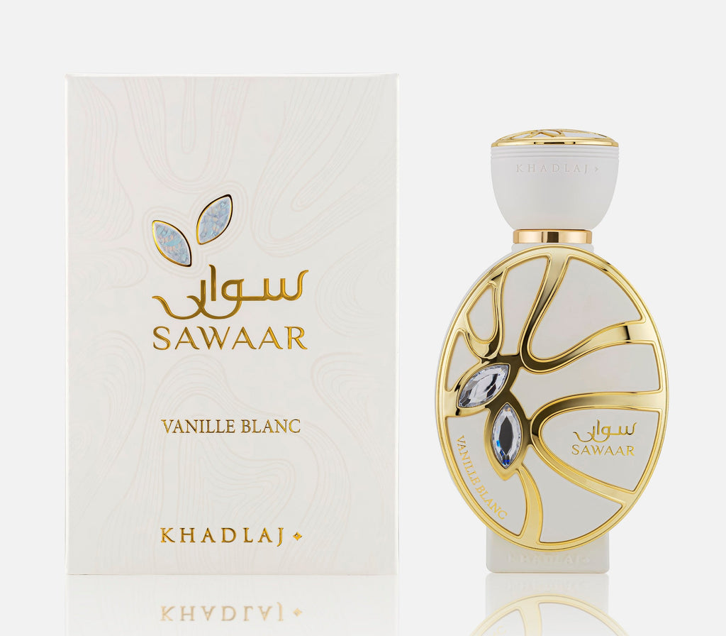 SAWAAR VANILLE BLANC 100 ML EXTRAIT DE PARFUM SPRAY FOR WOMEN by Khadlaj
