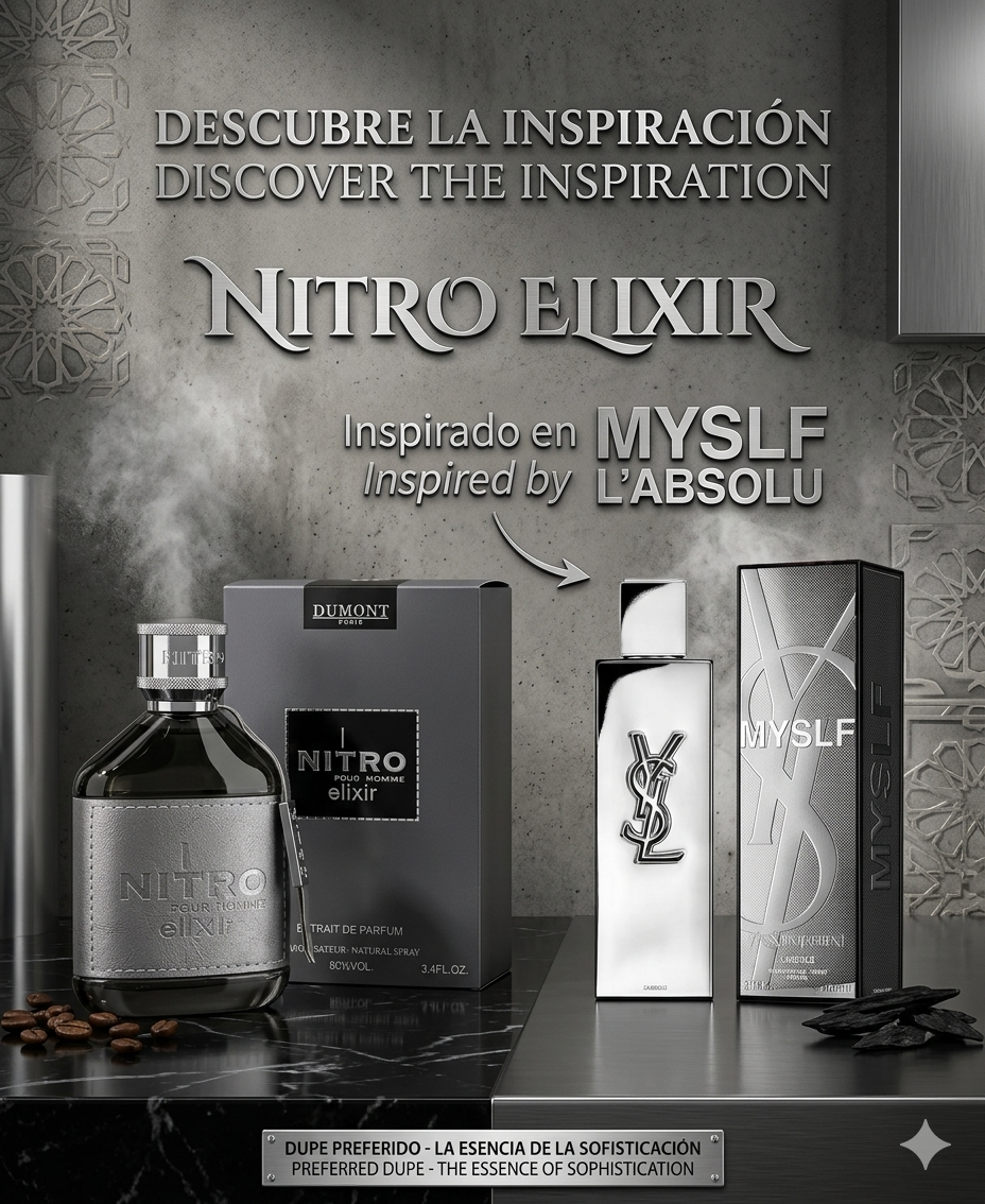 NITRO ELIXIR MEN EDP - 100ML (3.4oz) By DUMONT