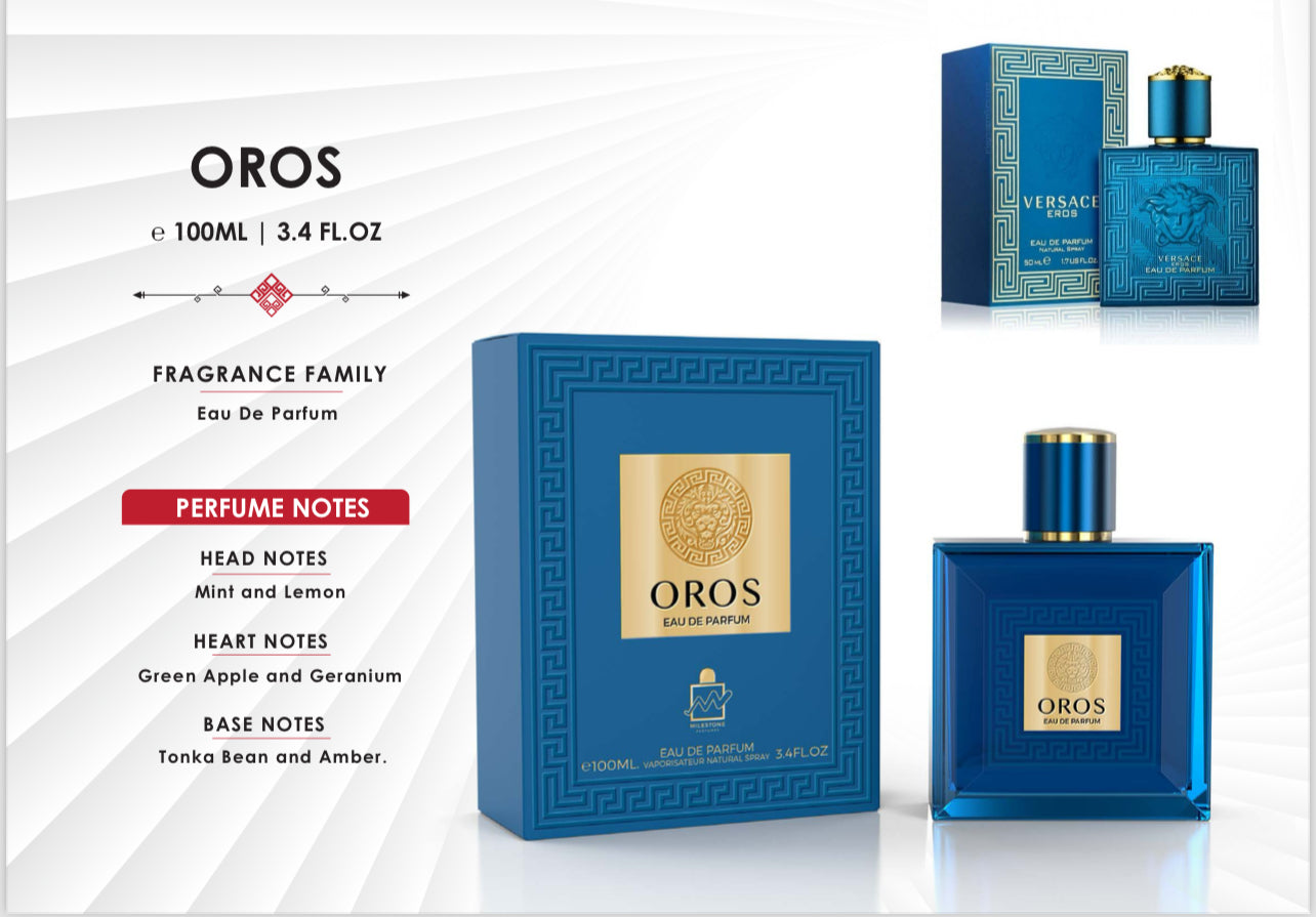 OROS
EAU DE PARFUM (Milestone) 100 ml 3.4 fl oz EAU