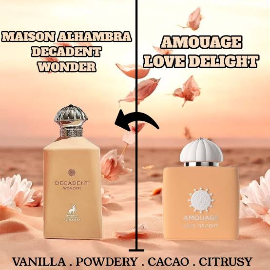 Decadent Wonder Eau De Parfum Sprays 100ml (3.4 Oz) By Maison Alhambra