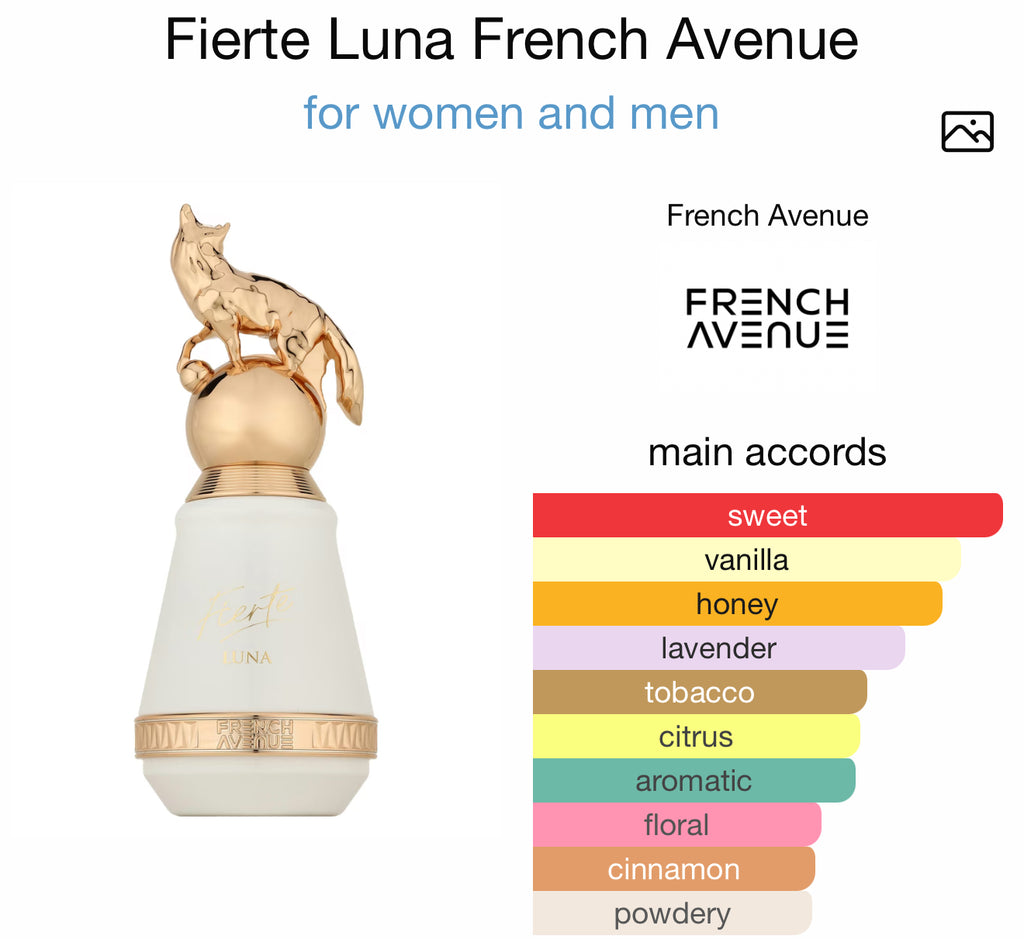 Fierte Luna French Avenue for women and men EDP 100 ml