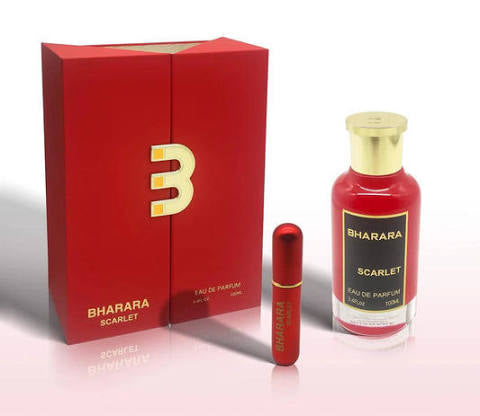 Bharara Scarlet Eau de Parfum – 3.4 Fl Oz / 100 ml (Unisex)