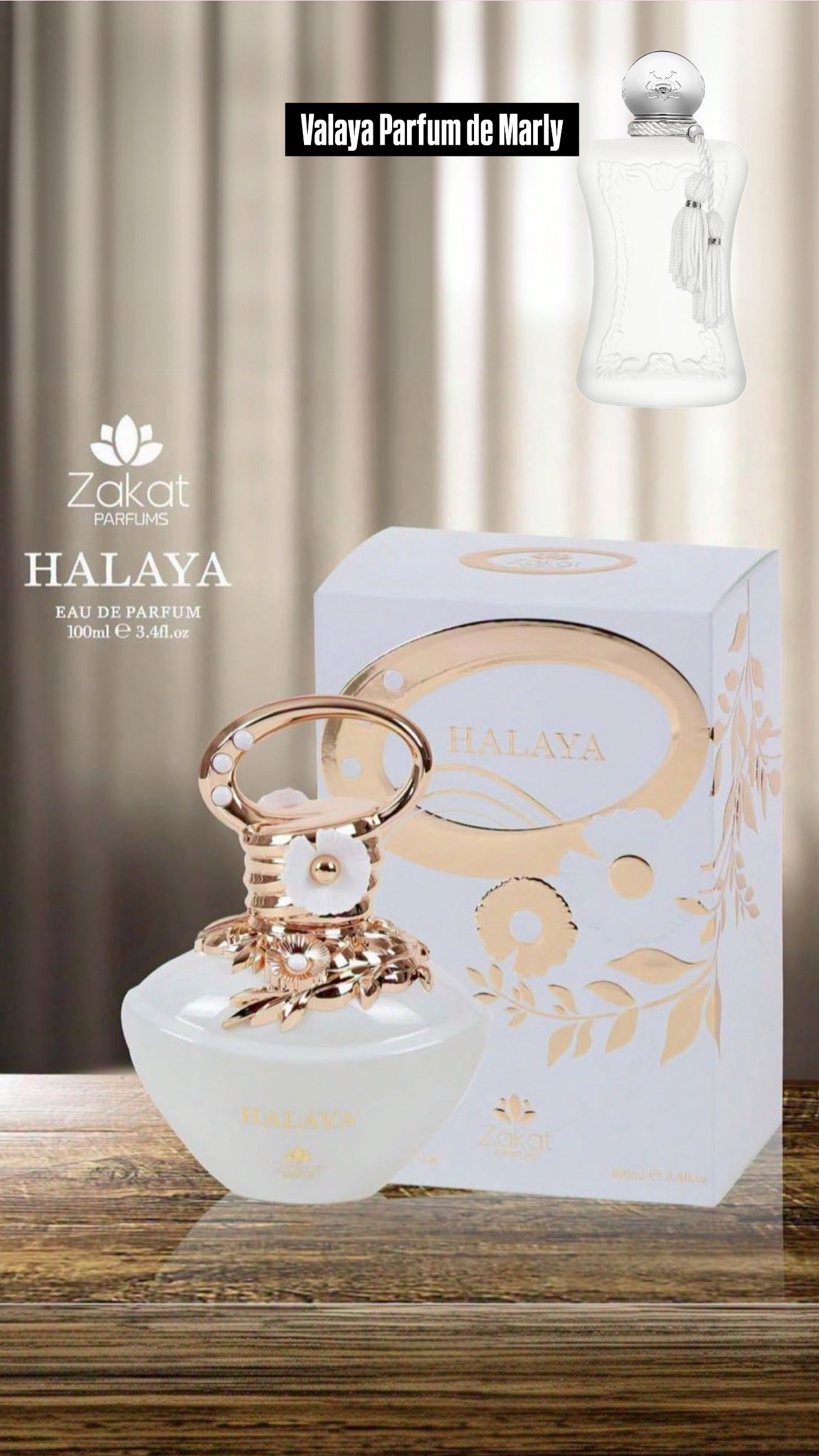 HALAYA WOMEN EDP - 100ML (3.4oz) BY ZAKAT