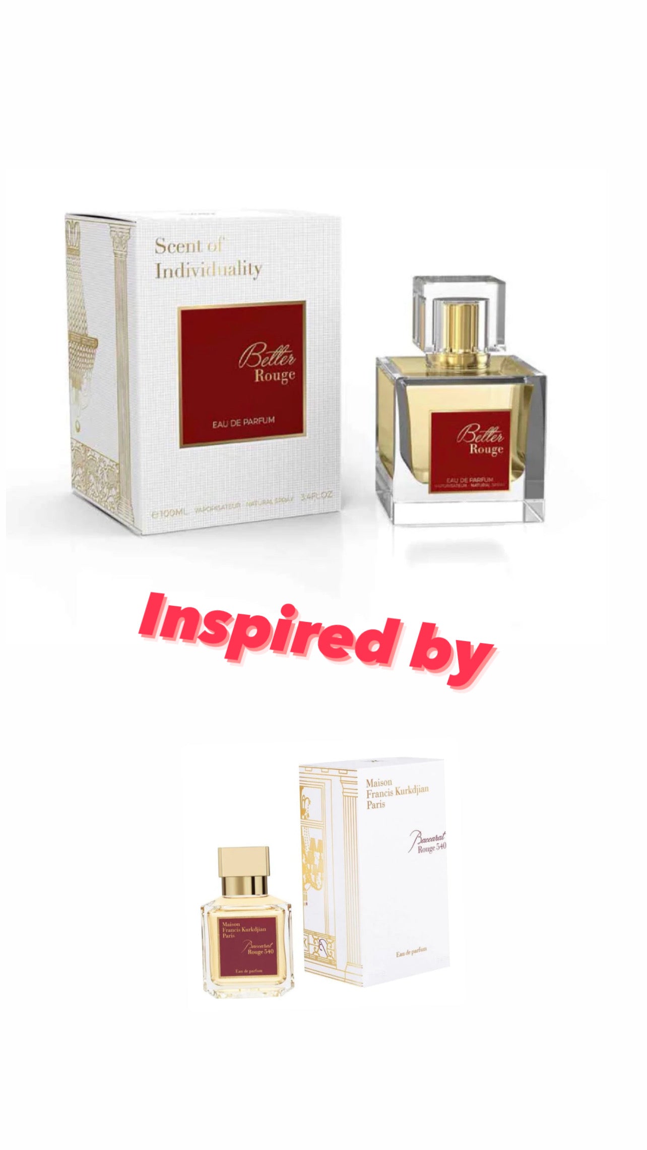 Scent ol'Individuality Better Rouge Eau de Parfum 3.4 fl oz