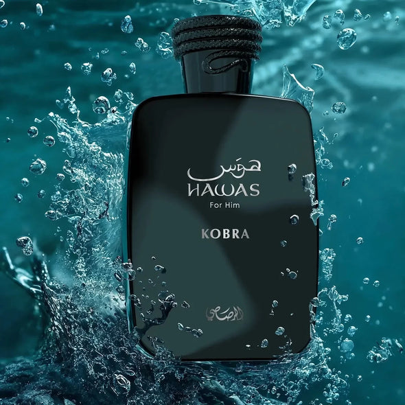 HAWAS KOBRA MEN EDP - 100ML (3.40z) By RASASI