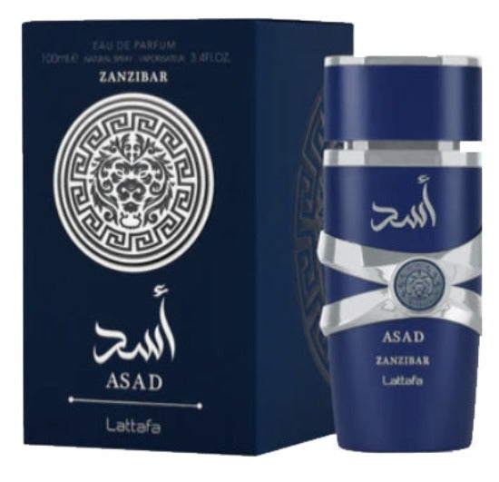 ASAD
ZANZIBAR
Lattafa 3.4 fl oz EDP
