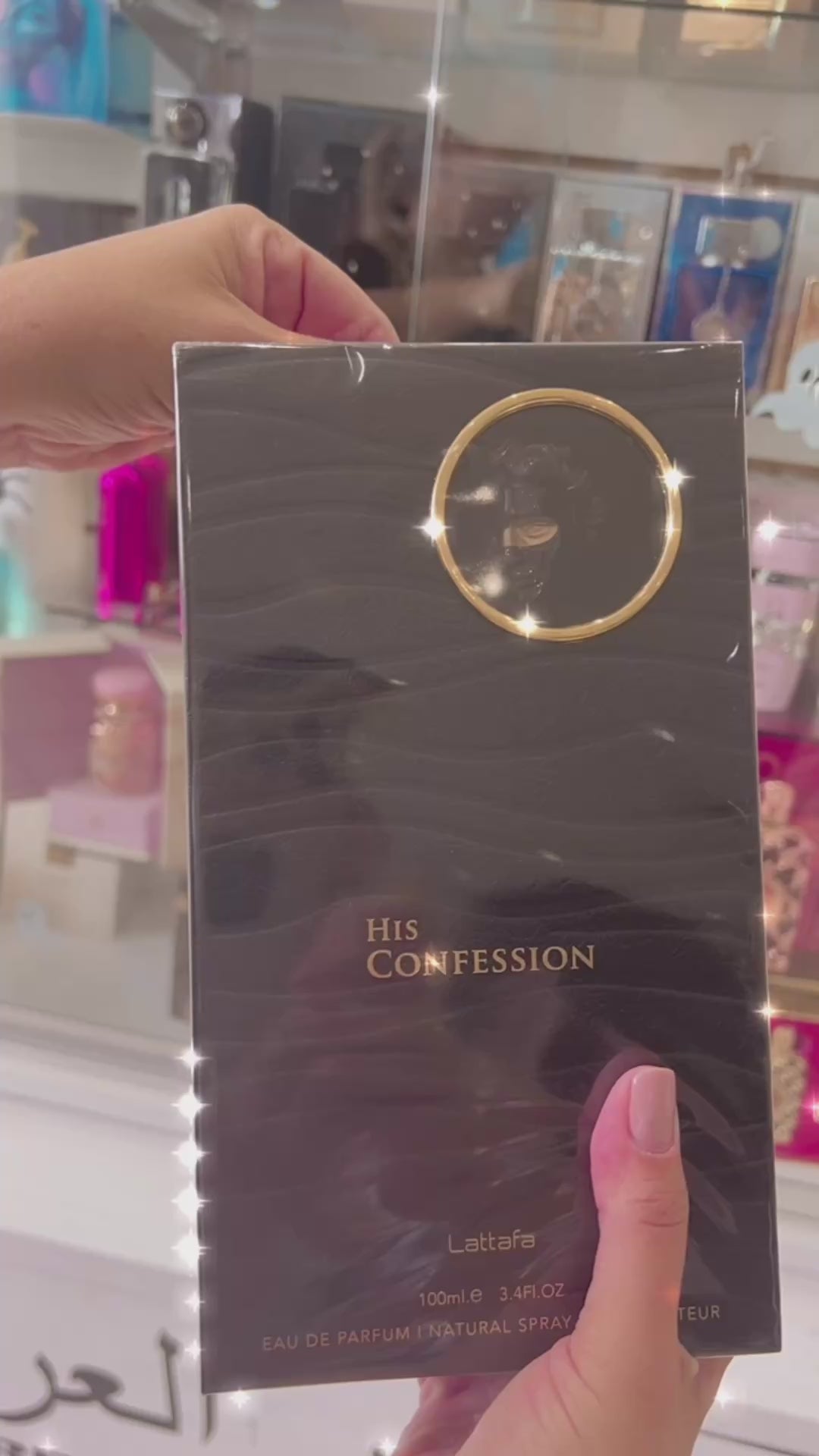 His Confession by Lattafa EDP 3.4 fl oz